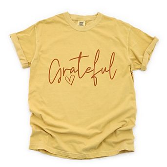 Simply Sage Market Grateful Heart Garment Dyed Tee