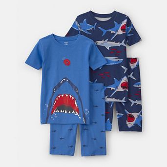 Boys 4-14 Carter’s Snug Fit 4 pc Pajama Top & Pajama Bottoms Set