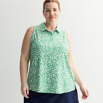 Plus Size Tek Gear® Sleeveless Polo