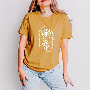 Simply Sage Market Springtime On My Mind Short Sleeve Tee
