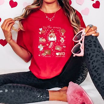 Simply Sage Market Tis The Season Valentines Garment Dyed Tee