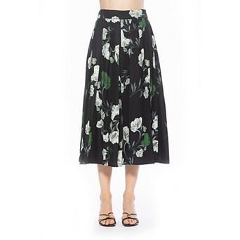 Women’s ALEXIA ADMOR Oren Long Pleated Midi Skirt