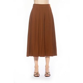 Women’s ALEXIA ADMOR Oren Long Pleated Midi Skirt