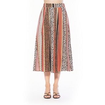 Women’s ALEXIA ADMOR Oren Long Pleated Midi Skirt