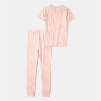 Girls 4-14 Carter's Easter Bunny Cotton Pajama Top & Pajama Bottoms Set