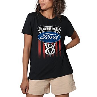 Juniors' Ford Genuine Parts Loose Fit Graphic Tee