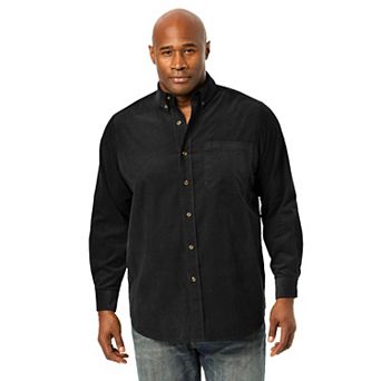 KingSize Men's Big & Tall Fine Wale Corduroy Shirt