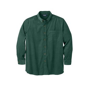 KingSize Men's Big & Tall Fine Wale Corduroy Shirt