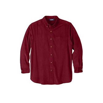KingSize Men's Big & Tall Fine Wale Corduroy Shirt