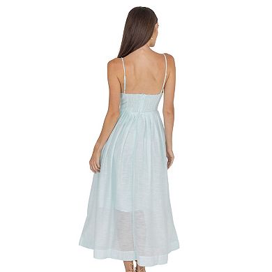 Adeli V Neck Midi Dress