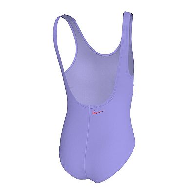 Girls 6-20 Nike Doodle Floral U-Back One-Piece Swimsuit