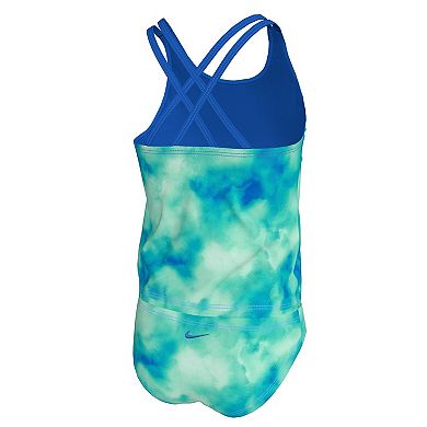 Girls 6-20 Nike 2-Piece Aquatic Awe Spiderback Tankini Swim Set