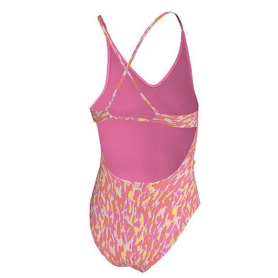 Girls 6-20 Nike Running Wild Lace-Up One-Piece Swimsuit