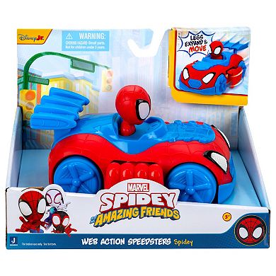Marvel Spidey & Friends Web Action Speedsters Feature Vehicle Toy