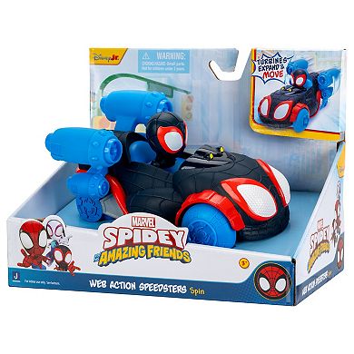 Marvel Spidey & Friends Web Action Speedsters Vehicle Toy
