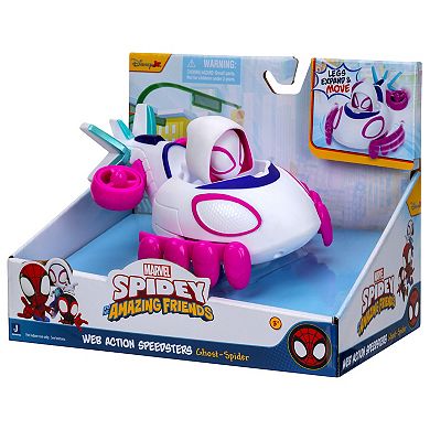 Marvel Spidey & Friends Web Action Speedsters Vehicle Ghost Spider Toy
