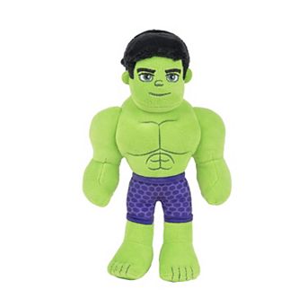 Marvel Spidey & Friends 8-inch Hulk Soft Plush Toy