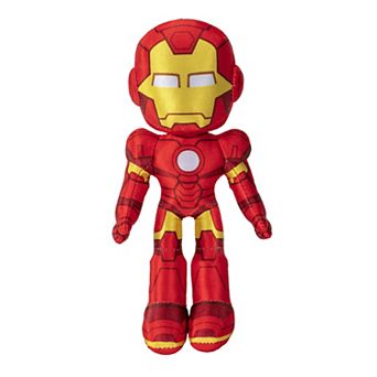 Marvel Spidey & Friends 8-inch Iron Man Soft Plush Toy