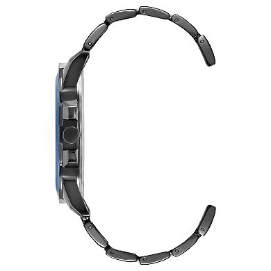 Madden Men's Analog Quartz Bracelet Watch & Blue Accented Dial