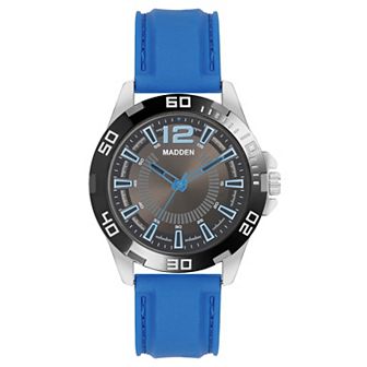 Madden Men's Silicone Strap Quartz Watch