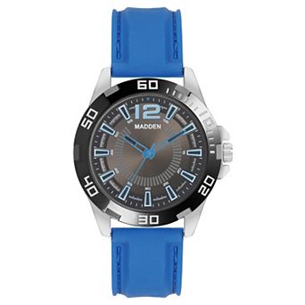 Madden Men's Silicone Strap Quartz Watch