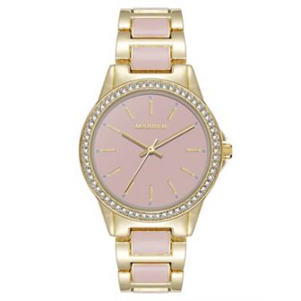 Madden Women's Two-Tone Analog Metal Bracelet Watch