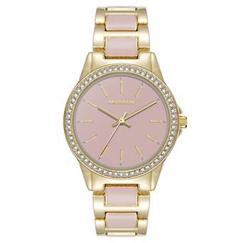 Madden Women's Two-Tone Analog Metal Bracelet Watch
