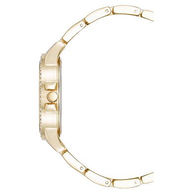 Madden Women's Two-Tone Bracelet Watch with Crystal Accents