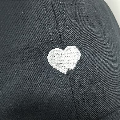 Women's Embroidered Baseball Cap Large Bun Half Hollow Top Soft Cotton Trucker Hat