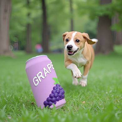 Squeaky Dog Toy Apple Grape or Shapes Durable Safe & Fun for Chewing and Play