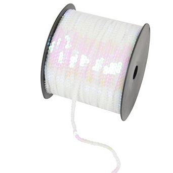 Flat Sequin Strips, String Metallic Sequin Strand, Paillette Metallic Trim Sewing String