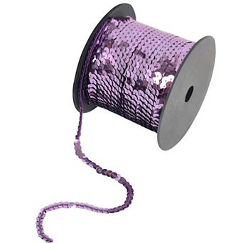 Flat Sequin Strips, String Metallic Strand, Paillette Metallic Trim Sewing DTY Craft Embellishment