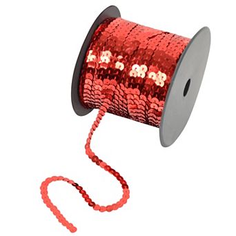 Flat Sequin Strips, String Metallic Strand, Paillette Metallic Trim Sewing DTY Craft Embellishment