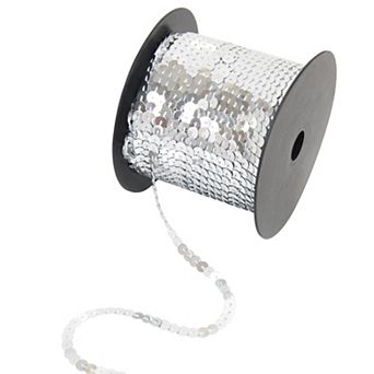 Flat Sequin Strips, String Metallic Strand, Paillette Metallic Trim Sewing DTY Craft Embellishment