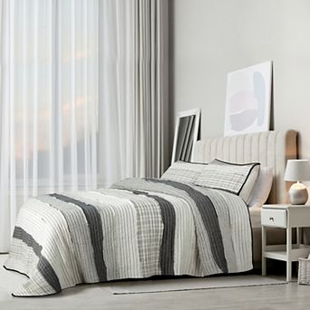 Sonoma Goods For Life® Striped Quilt Set with Shams