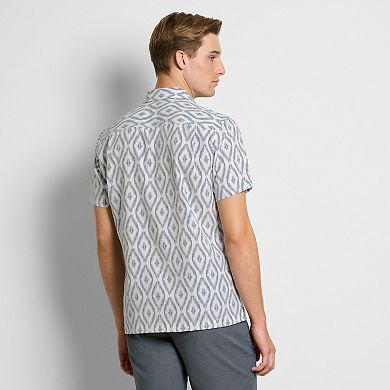 Men's Van Heusen Ikat Print Short Sleeve Shirt