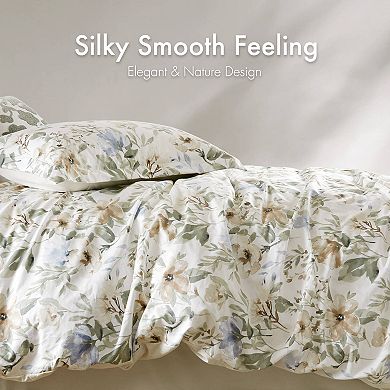 Harbor House Herbal 6 pc Cotton Sateen Oversized Print Comforter Set