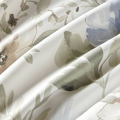 Harbor House Herbal 6 pc Cotton Sateen Oversized Print Comforter Set