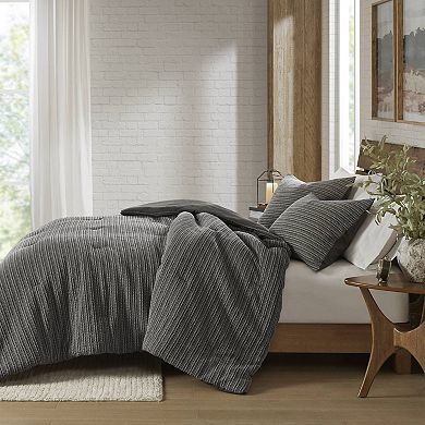 Woolrich Lyon Waffle Washed Cotton Comforter Set