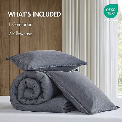 Woolrich Mckenzie Twill Washed Cotton Comforter Set