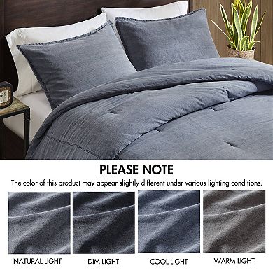 Woolrich Mckenzie Twill Washed Cotton Comforter Set