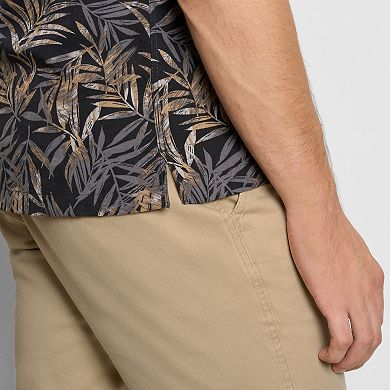 Men's Van Heusen Palm Print Short Sleeve Button-Down Shirt