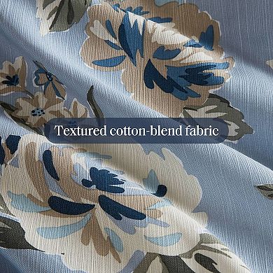 Madison Park Isadora Floral 7 pc Comforter Set with Throw Pillows