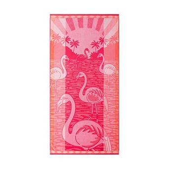The Big One® Oversized Flamingo Beach Towel