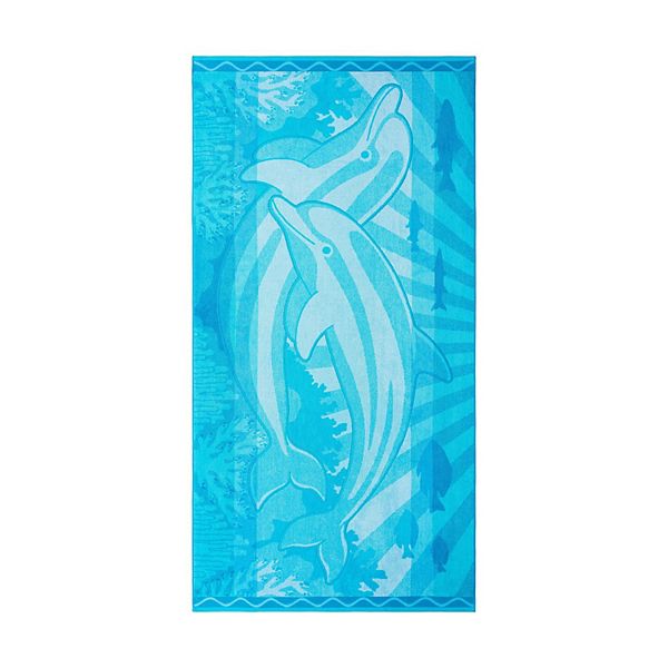 The Big One® Oversized Dolphin Beach Towel