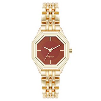 Nine West Women's Octagon Case Bracelet Watch