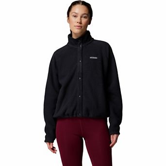 Women's Columbia Jasper Ridge Pebbled Fleece Full Snap Jacket