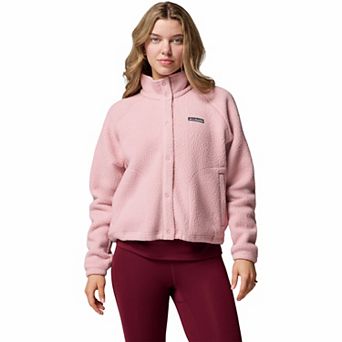 Women's Columbia Jasper Ridge Pebbled Fleece Full Snap Jacket