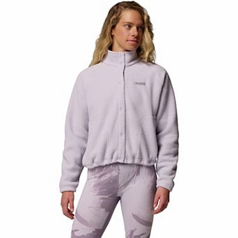 Women's Columbia Jasper Ridge Pebbled Fleece Full Snap Jacket