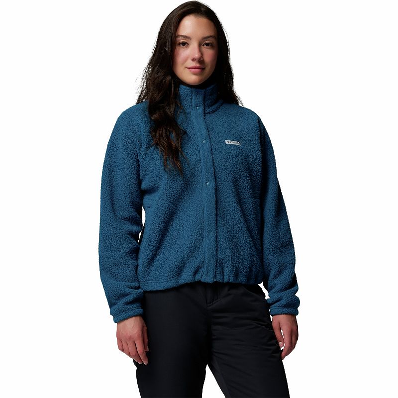 Women's Columbia Jasper Ridge Pebbled Fleece Full Snap Jacket